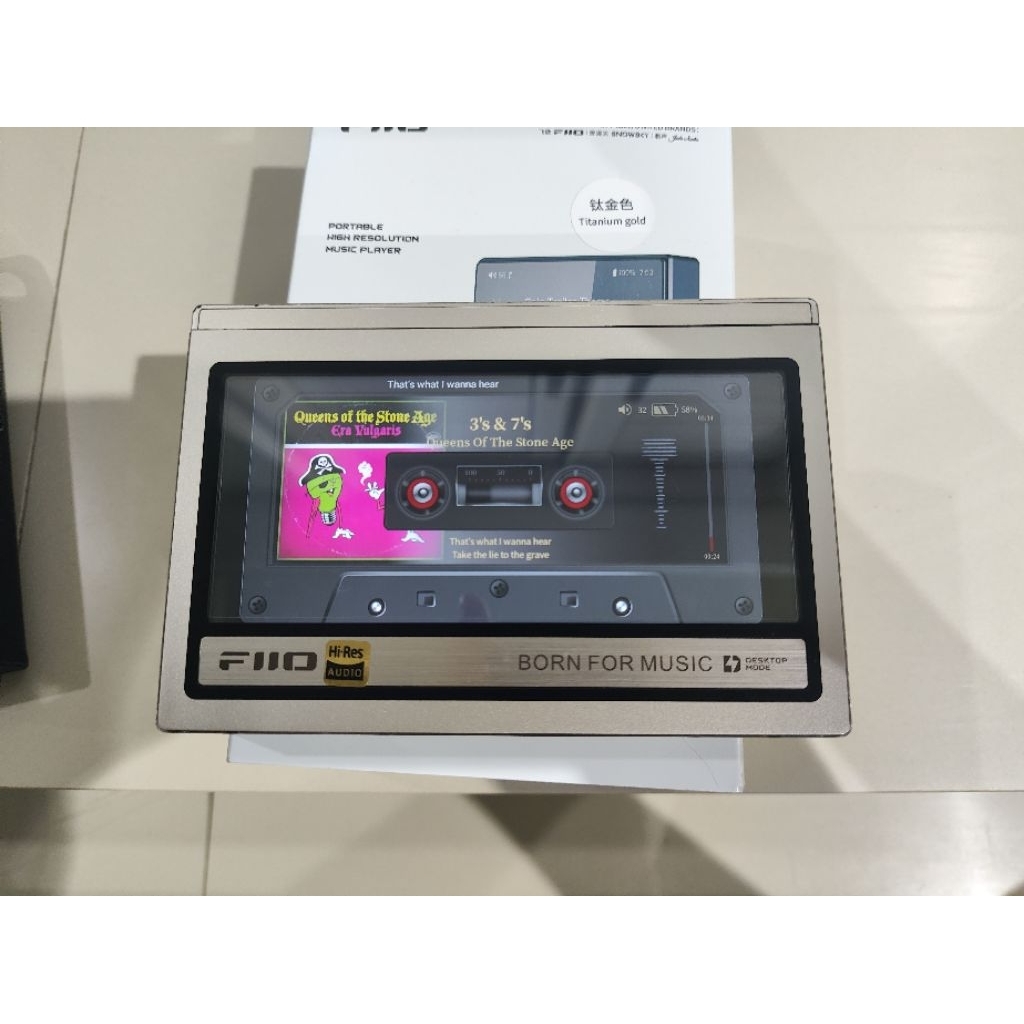 Fiio M21 Fullset Garansi + Cassete Case + Leather Case DAP Second Preloved Bekas Fullset Like New