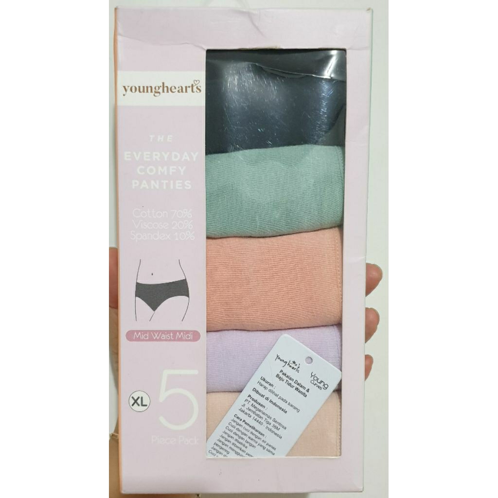 CELANA DALAM YOUNG HEARTS BOX SALES
