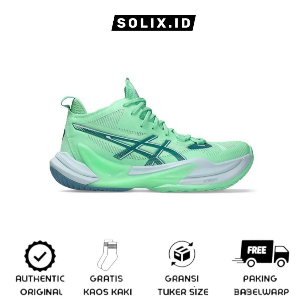 Sepatu Volly Ball Asics Metarise 2 Menthol