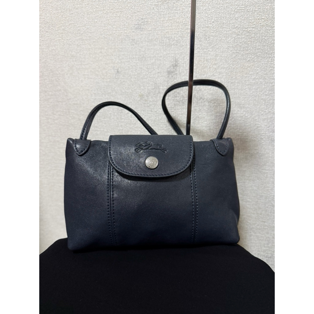 Lc mini cuir navy