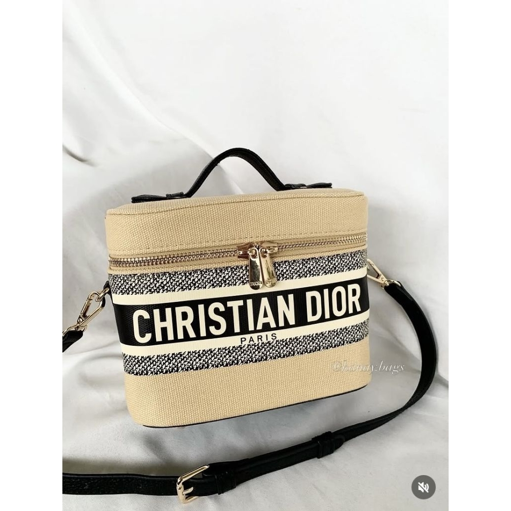 Authentic VIP gift Chrstian Dor Vanity bag