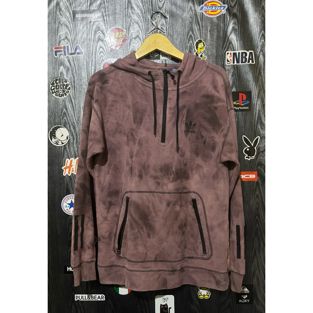 Adidas zipper hoodie SECOND