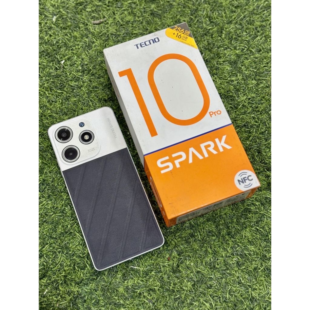 TECNO SPARK 10 PRO 8/256GB SECOND LENGKAP NOMINUS RESMI INDONESIA