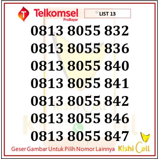 Kartu Telkomsel Nomor Cantik 3