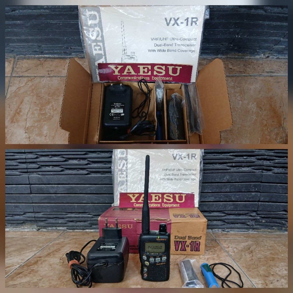 HT YAESU VX-1R MULTI BAND MULUS DUSBOOK MADE IN MUSEN ORIGINAL JAPAN
