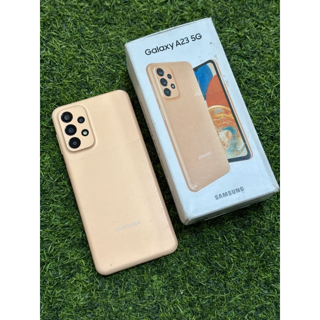SAMSUNG A23 4G & 5G 6/128GB SECOND LENGKAP MULUS NOMINUS  RESMI INDONESIA