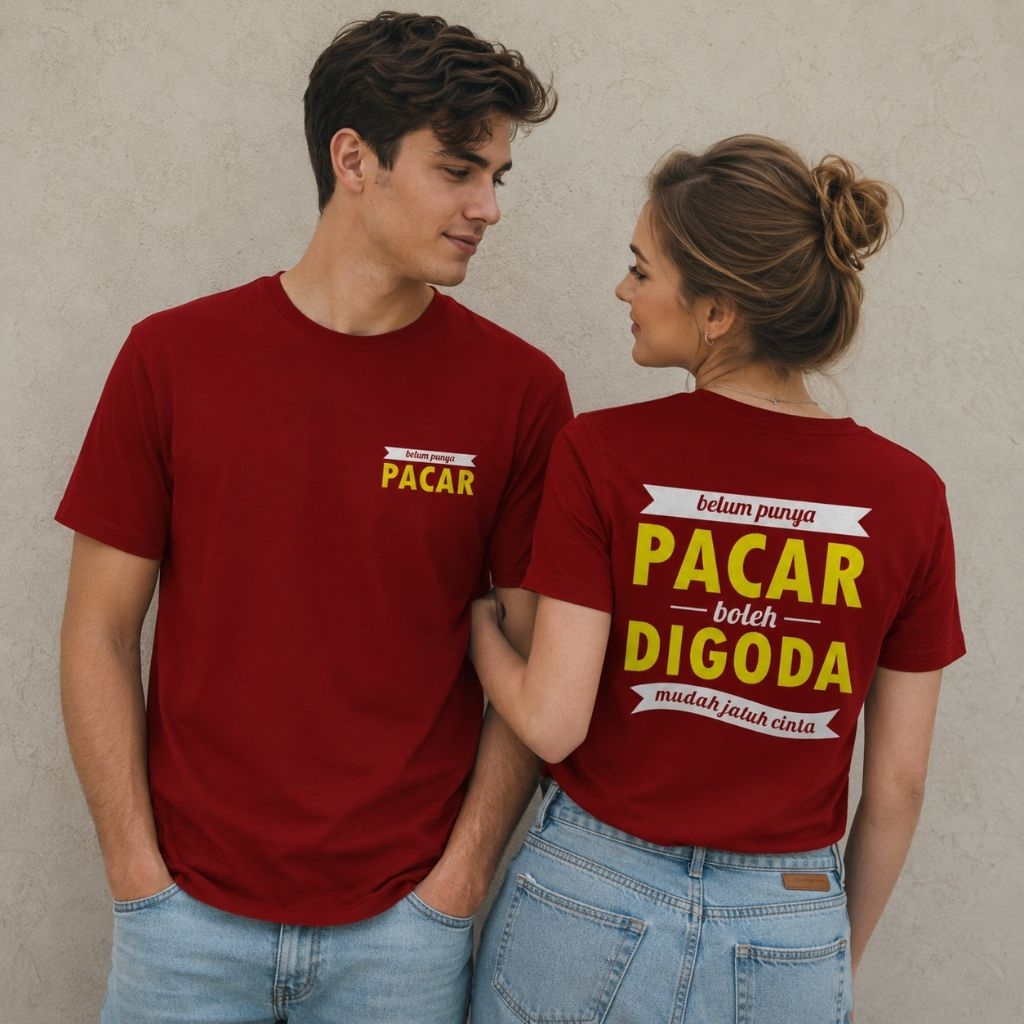 Kaos Belum Punya Pacar Bahan Premium Cotton | Dinasty Project