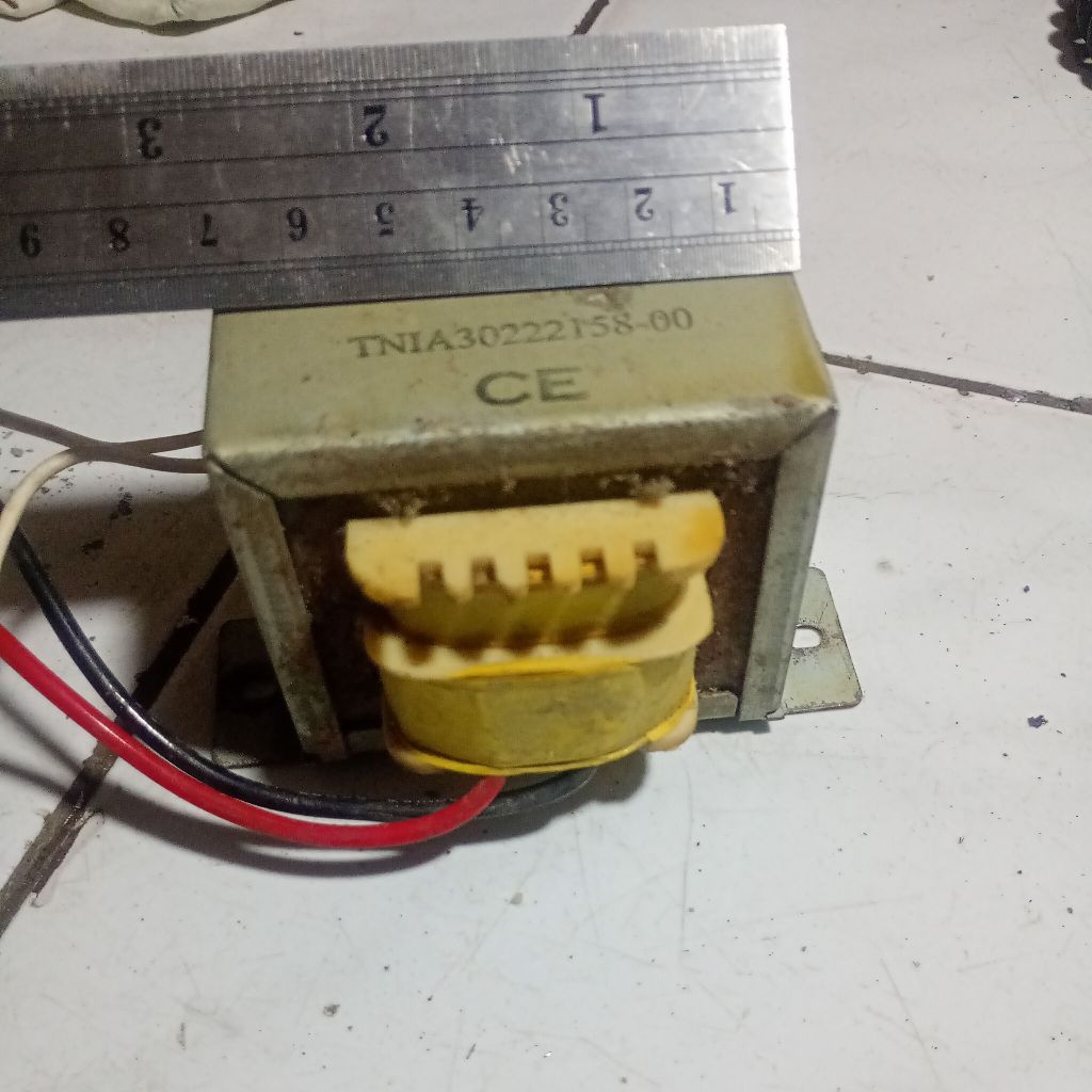 trafo 2.5 Amper 12v non CT cabutan ORI dari compo Polytron aman normal di kirim sesuai poto