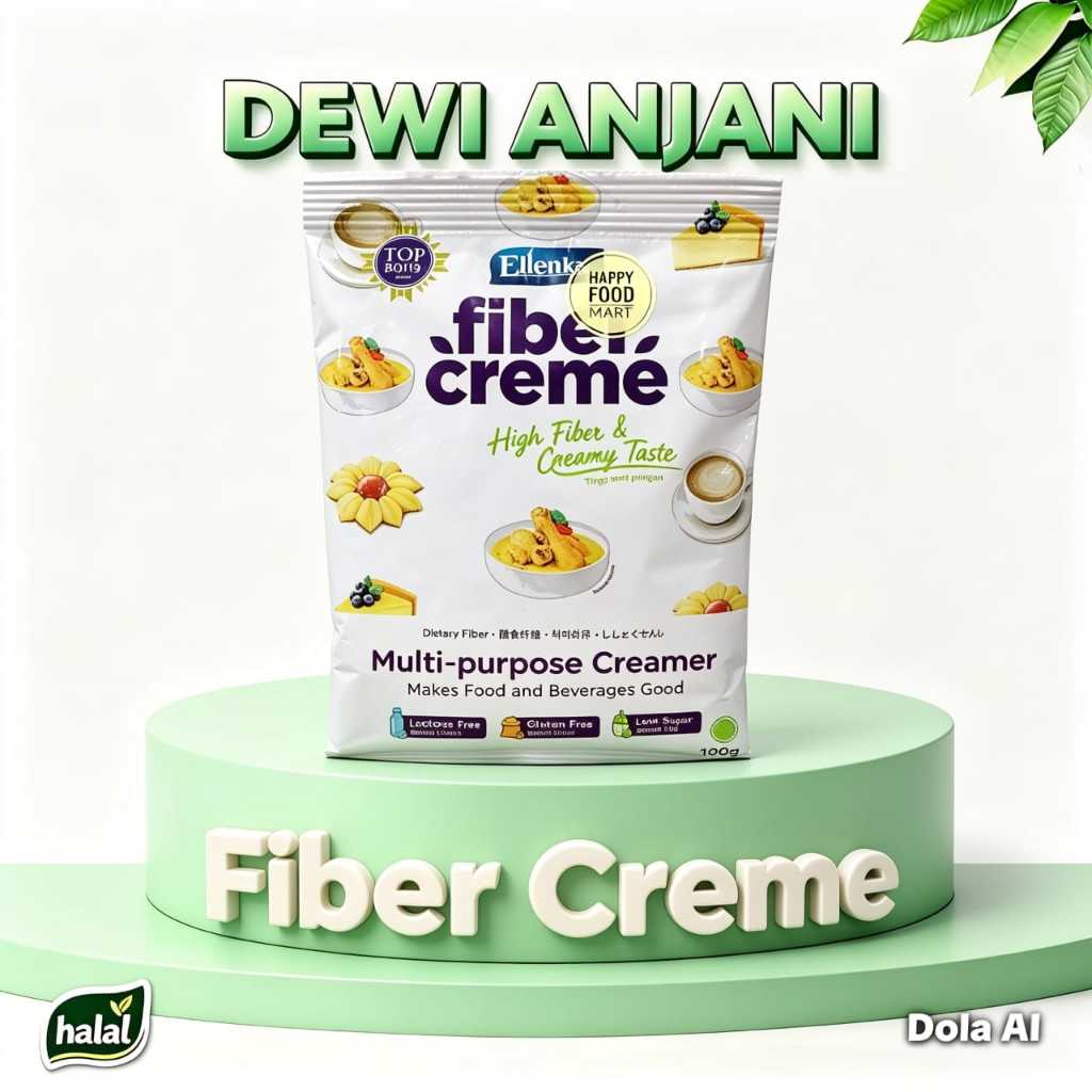 Fiber creme pengganti santan / fiber cream