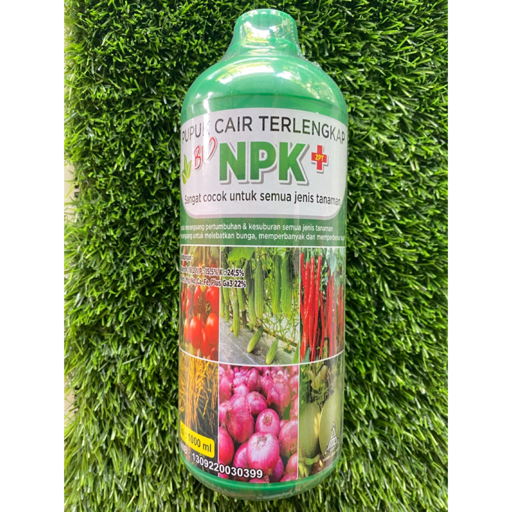 PUPUK CAIR BIO NPK PLUS 1Liter || Pupuk npk lengkap berkualitas