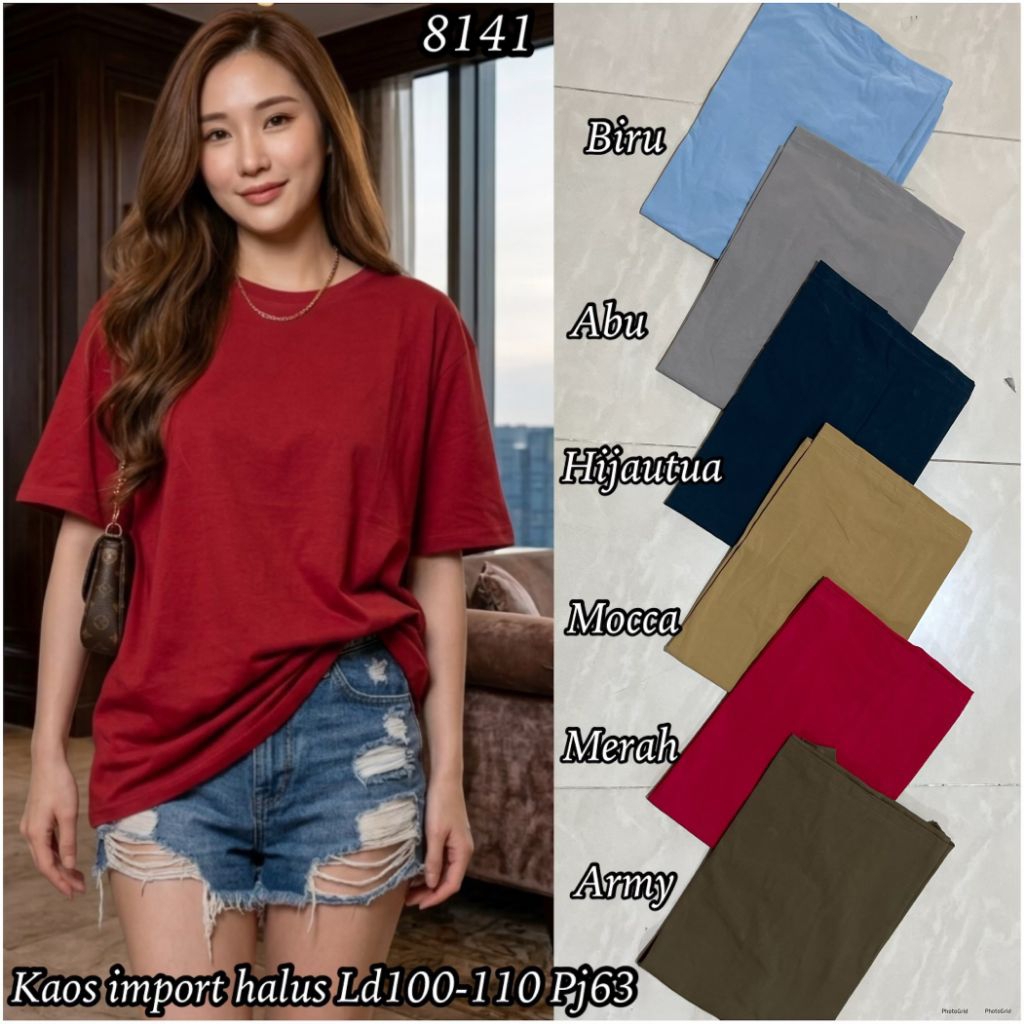 JL 8141 Kaos imp polos