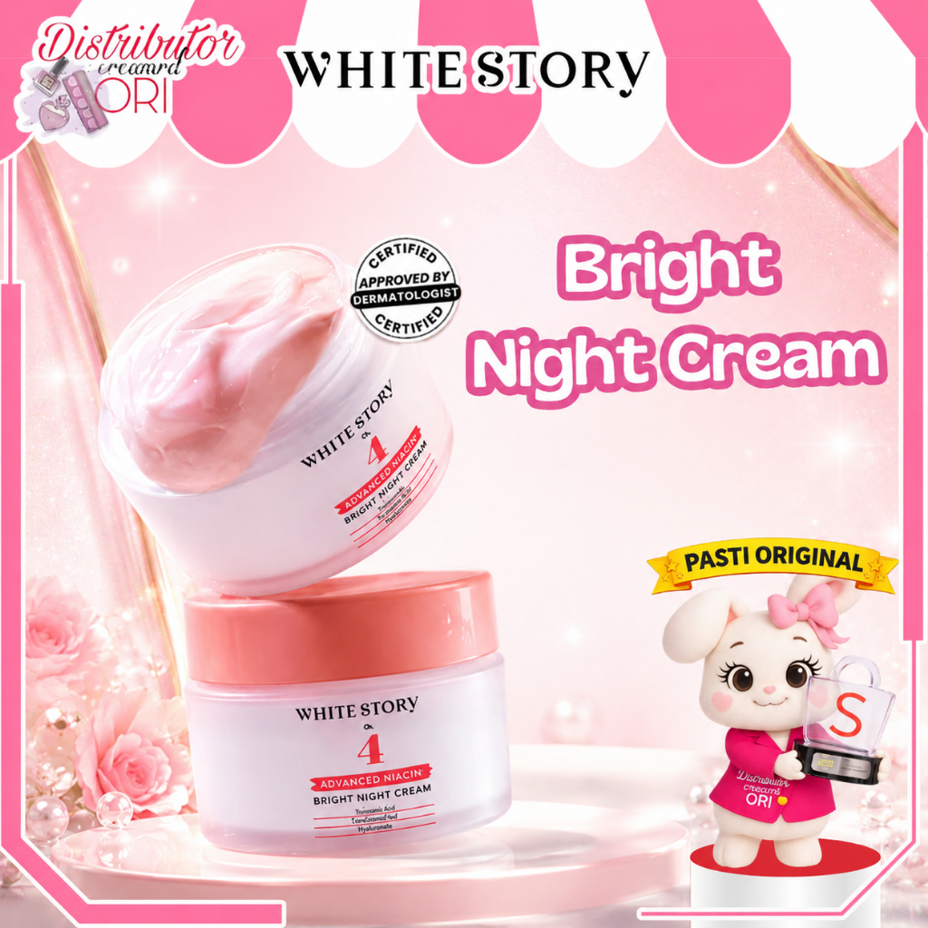 READY White Story Brightening Night Cream / CREAM MALAM