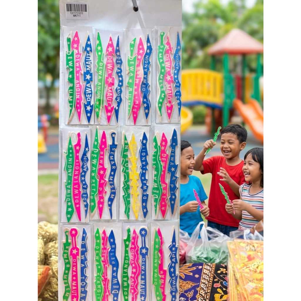 ToyStore - Mainan Jadul Stik Ukir Kertas Sablon / Mainan Anak Stik