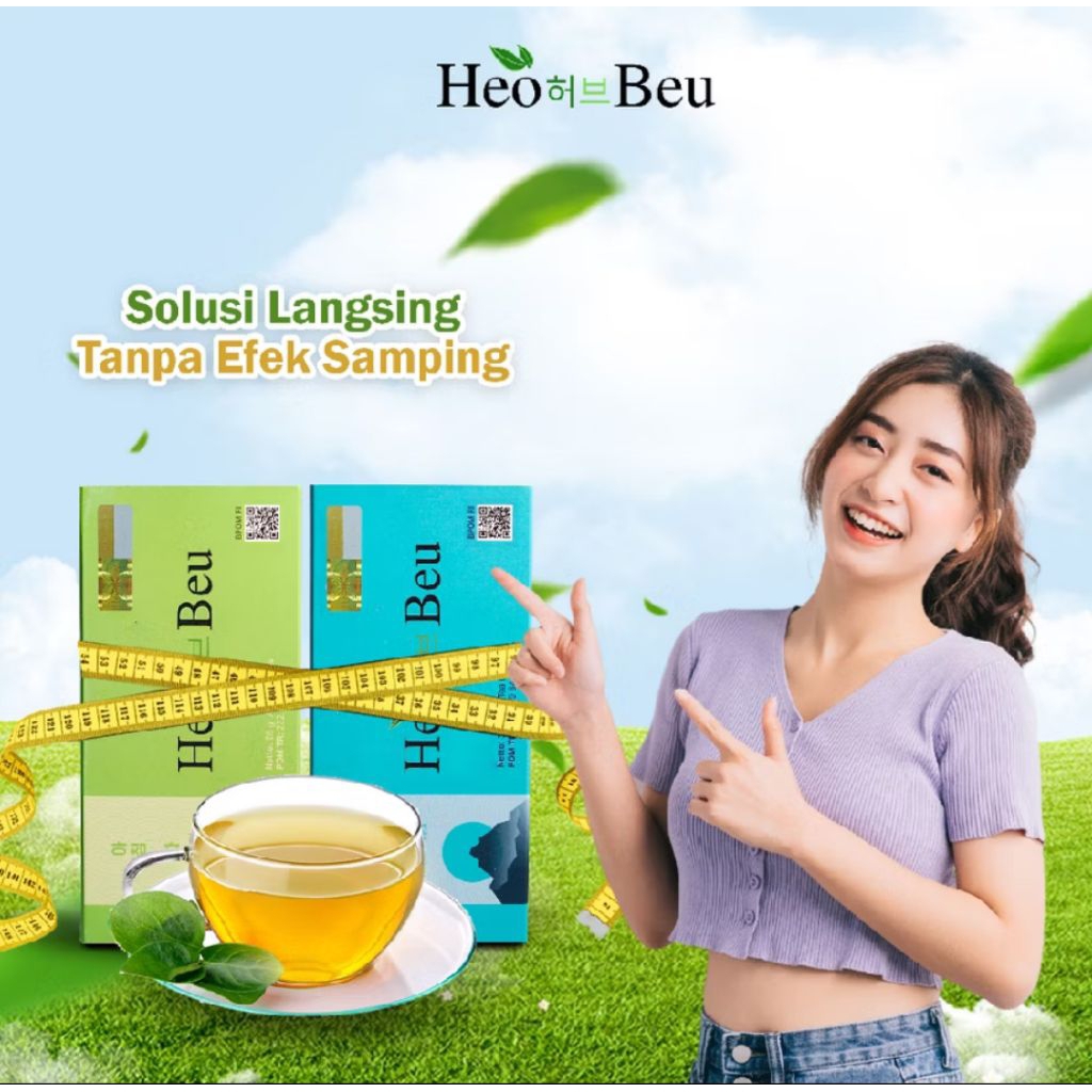 teh Korea detox diet Heo beu pelangsing badan herbal super terbaik membantu mengatasi masalah berat 