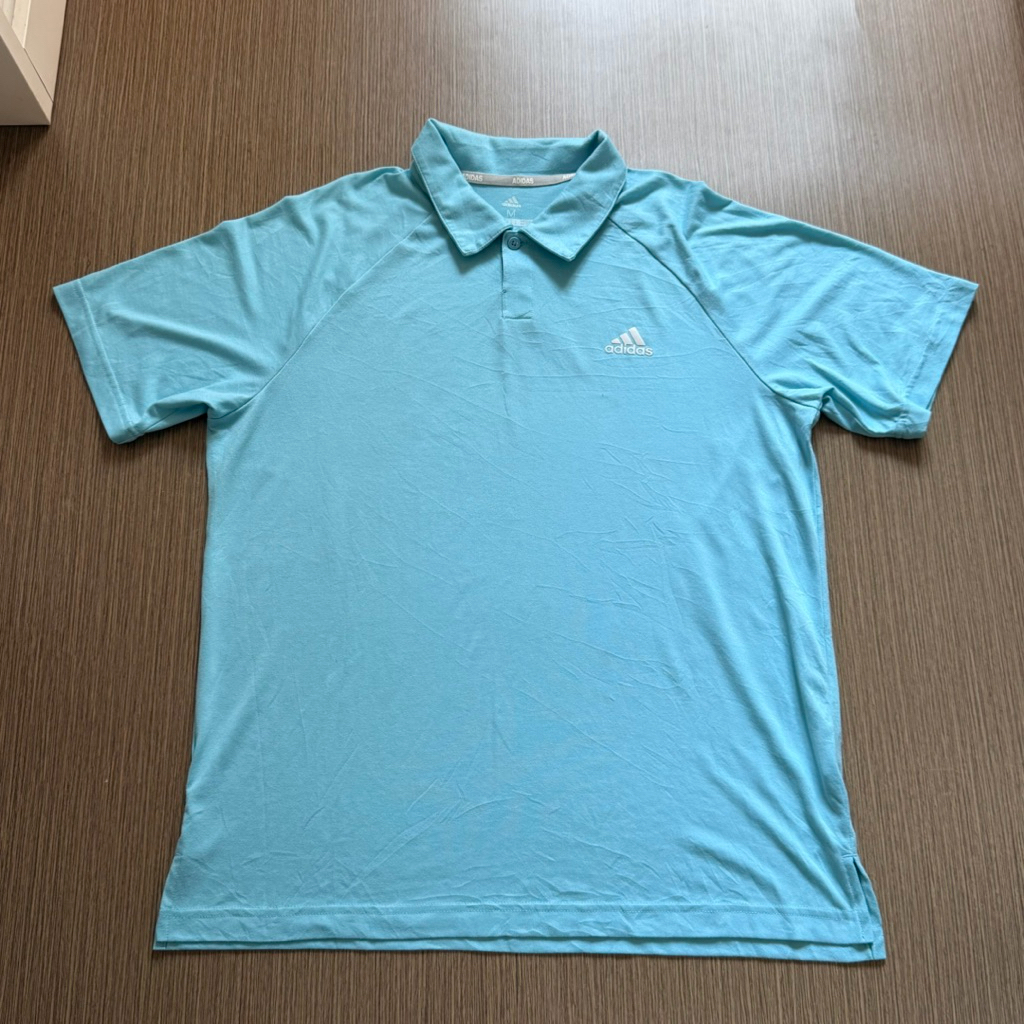[PRELOVED] Adidas Go-To One button Golf Polo Shirt | Kaos Polo Golf Satu Kancing Adidas Go-To (BACA 
