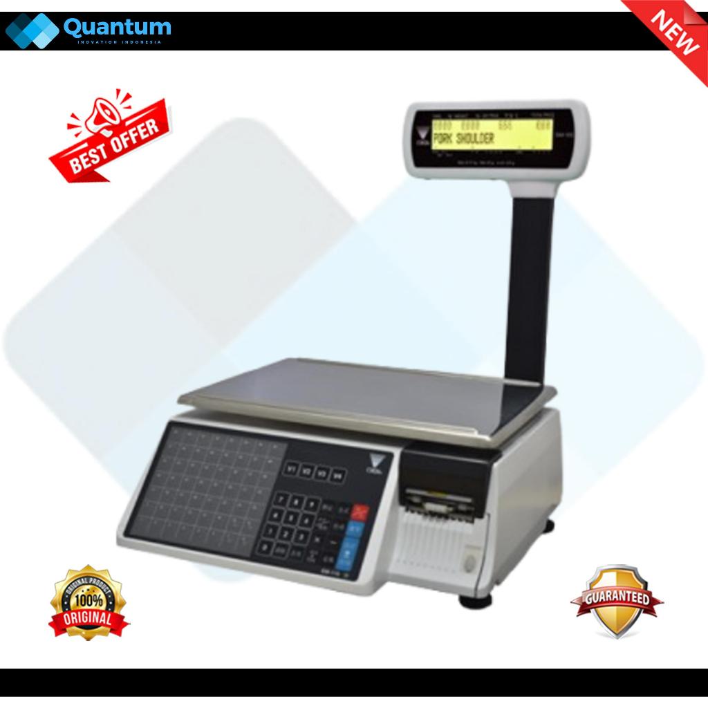 Timbangan Digital DIGI SM100N Plus Cetak Label Barcode SM 100 N Timbang Buah Sayur SM 100N SM-100N+