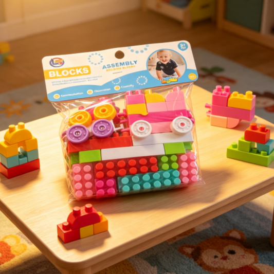 MAINAN VIRAL ANAK EDUCATION MR BLOCKS | COD FREE ONGKIR