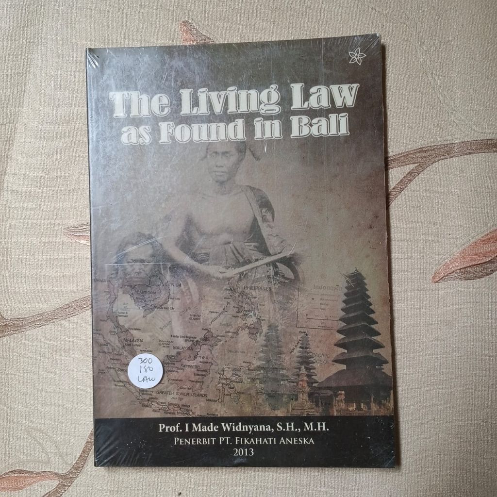 The Living Law as Found in Bali by Prof. I Made Widnyana, S.H., M.H.