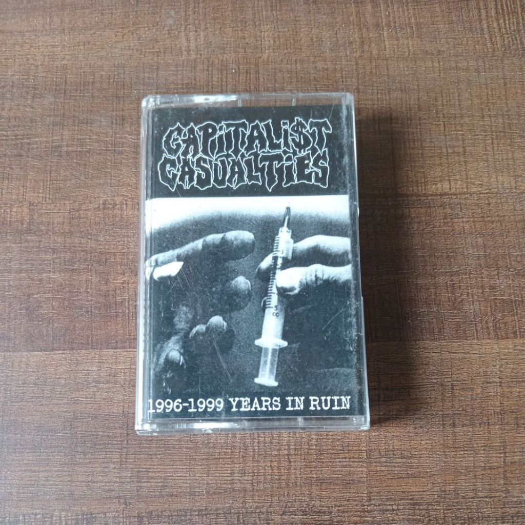 Kaset Hardcore Capitalist Casualties 1996-1999 Years In Ruins/2015 grindtoday records