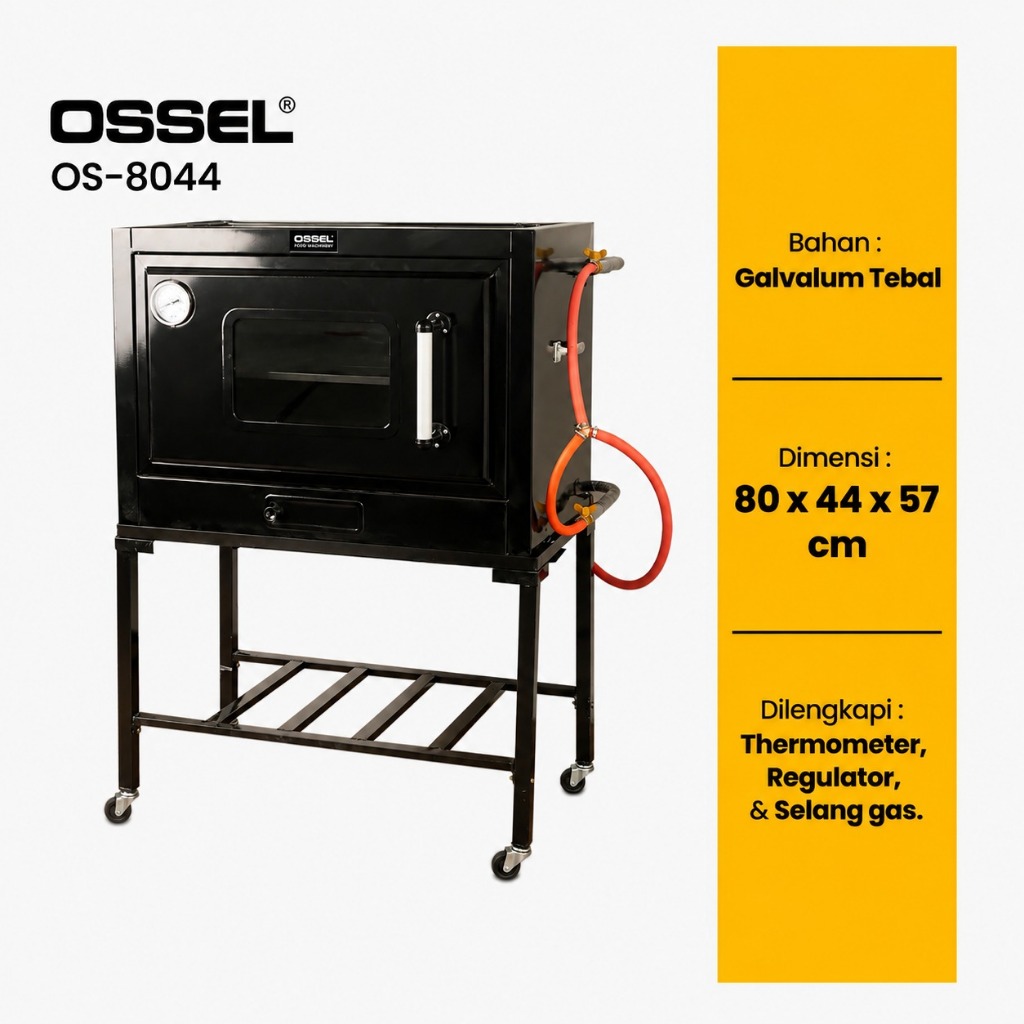 Bima OS8044 Oven Gas Galvalum Tebal Model Bima