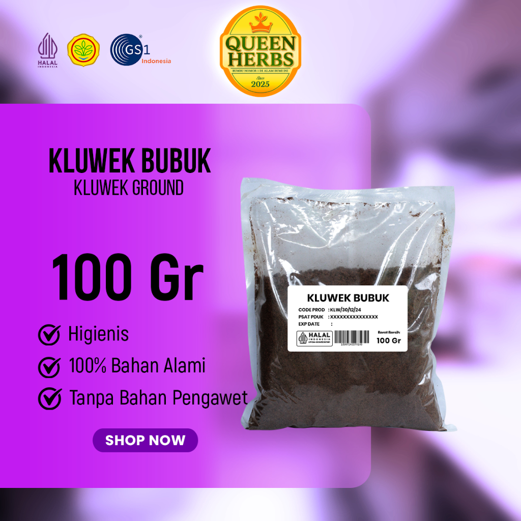 Kluwek Bubuk / Kluwek Ground (Kemasan 100 Gr - 500 Gr)