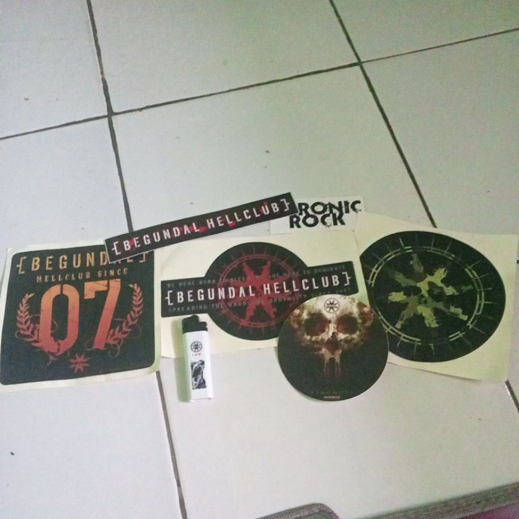 Stiker Burgerkill Original