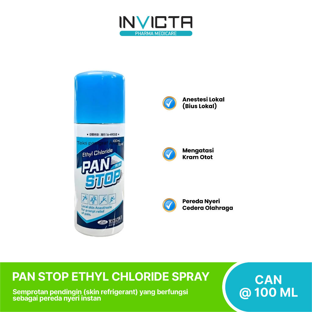 Pan Stop Ethyl Chloride Spray  - Can @ 100 ml