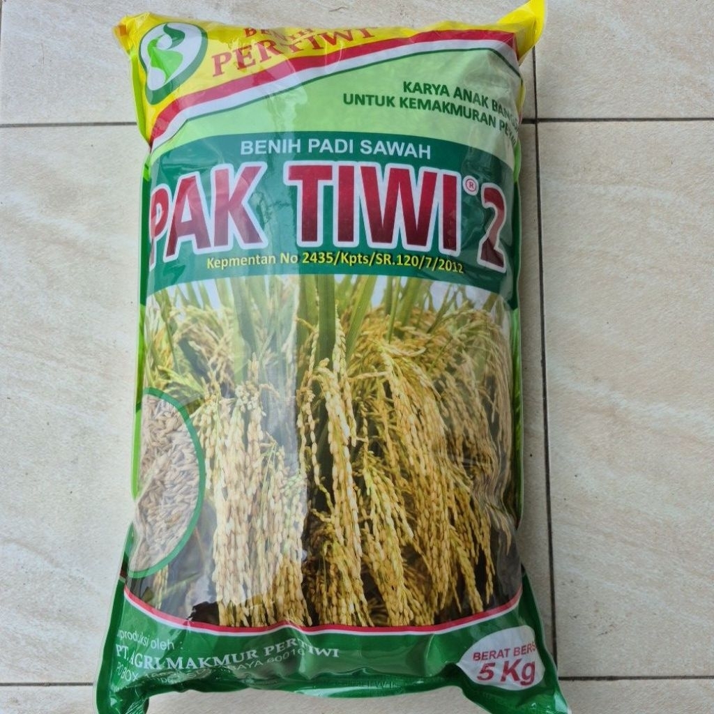 Benih Padi Pertiwi PAK TIWI-2 5kg exp 10/2026
