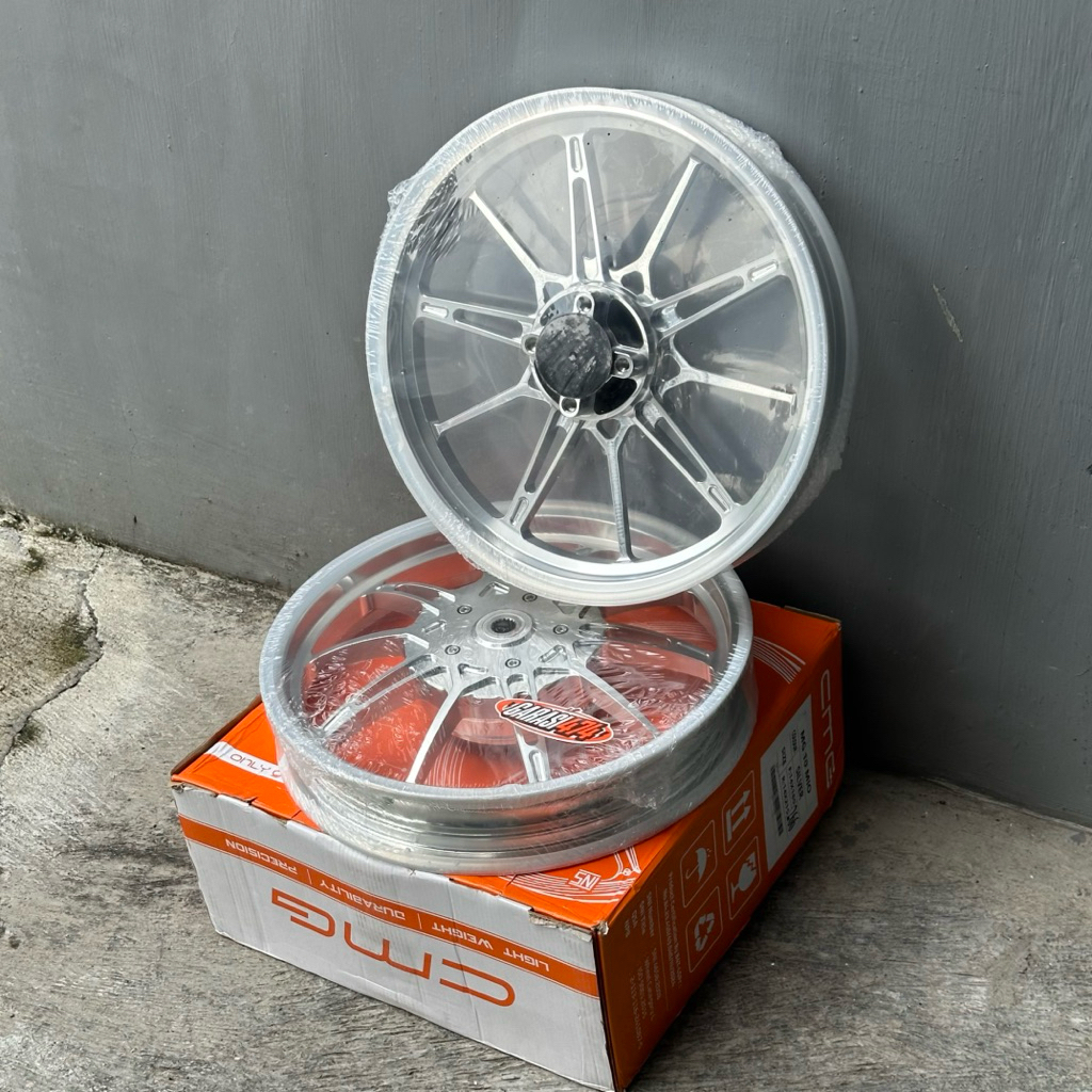 VELG CMG MG10 MIO SPORTY / SMILE / MIO SOUL SILVER 1.85 / 2.15