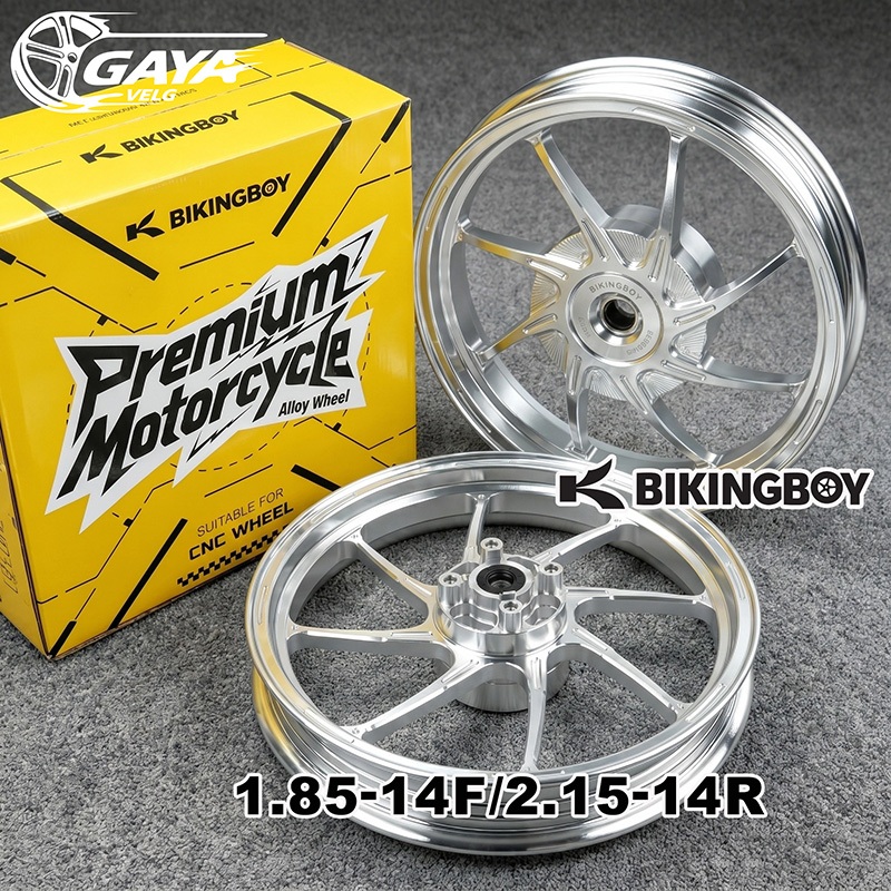 Velg BikingBoy Ring 14 Untuk Vario 125/150,Vario 160 CBS,Semua Beat, Scoopy, Genio, Spacy, Vario 110