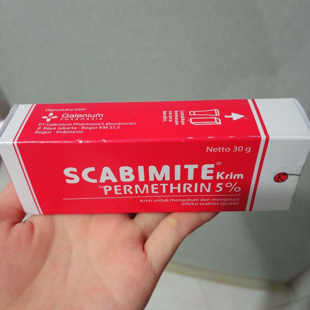 Scabimite Krim Permethrin 5% - 30g