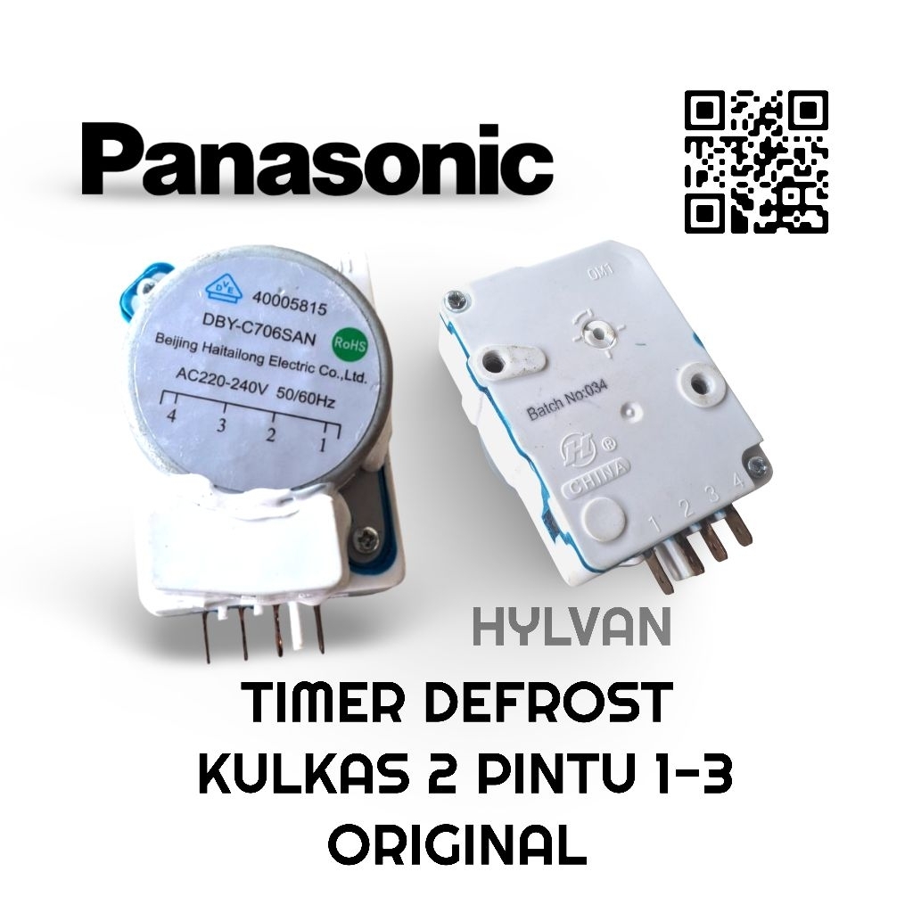 TIMER KULKAS PANASONIC 2 PINTU  ORIGINAL