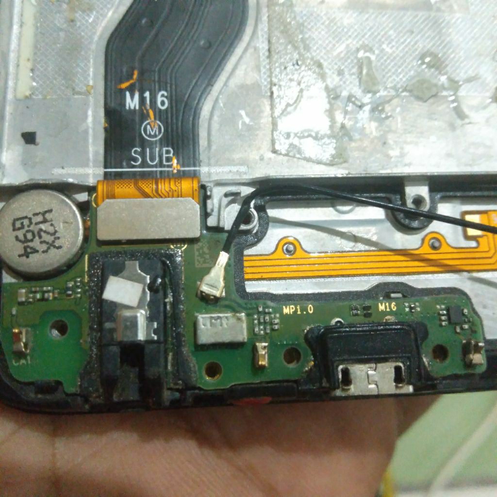 Papan Cas Board Charger Samsung A10s (M16)Copotan 100% Original