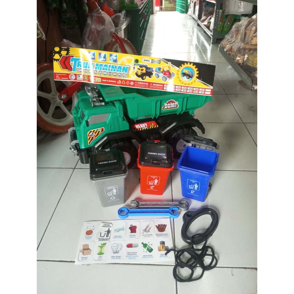 Mainan anak Truk Sampah Jumbo Set AK70