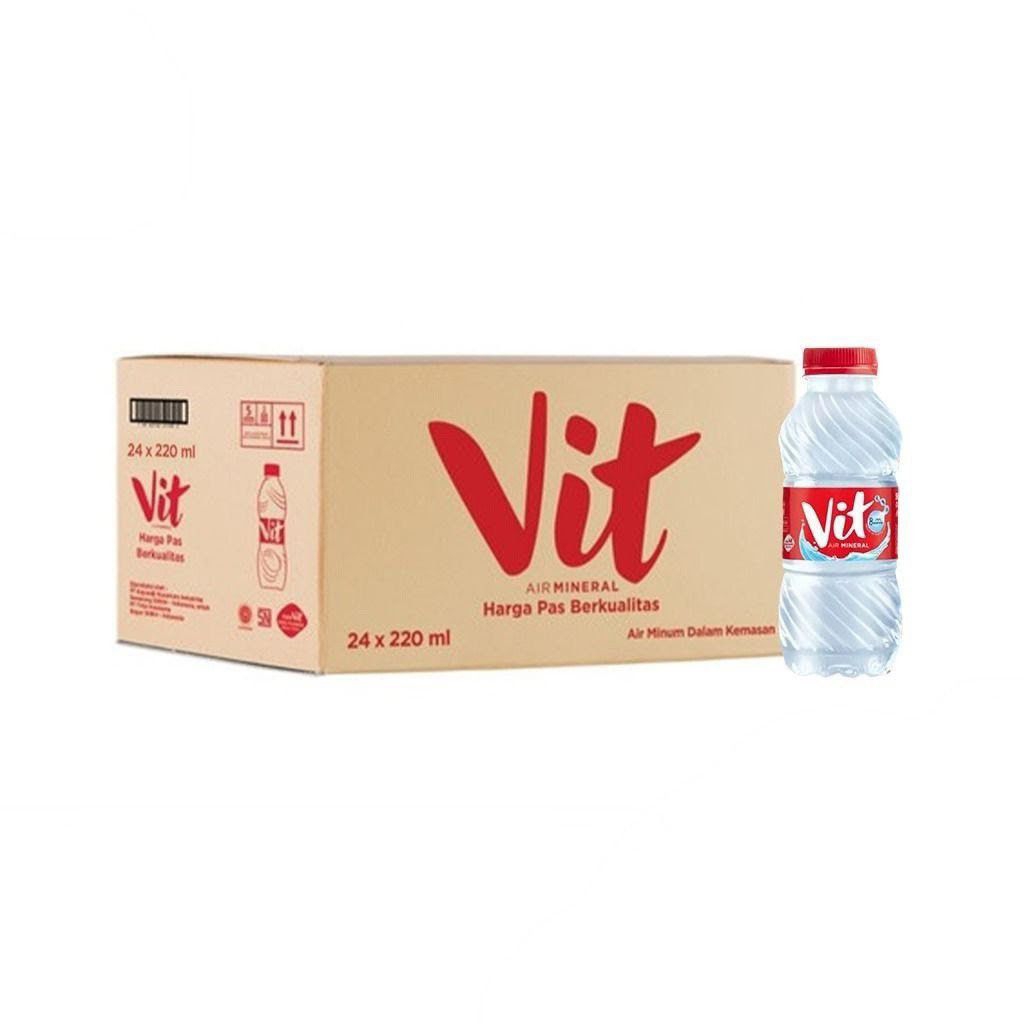 Vit botol 220ml 1 dus isi 24pcs