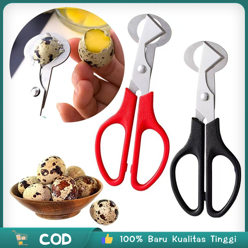 Pemotong Cangkang Telur Puyuh Gunting Khusus Telur Puyuh Pembuka Cangkang Telur Alat Dapur Pembuka T