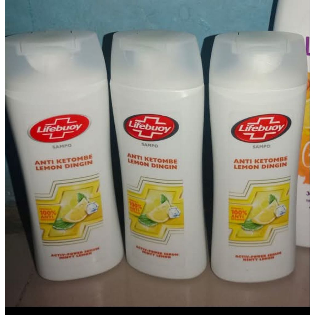 Lifebuoy Shampoo 155 ml / lifebuoy anti ketombe / lemon dingin