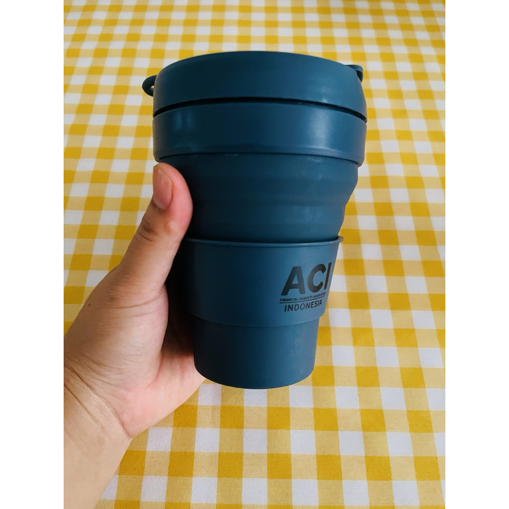 gelas lipat silikon