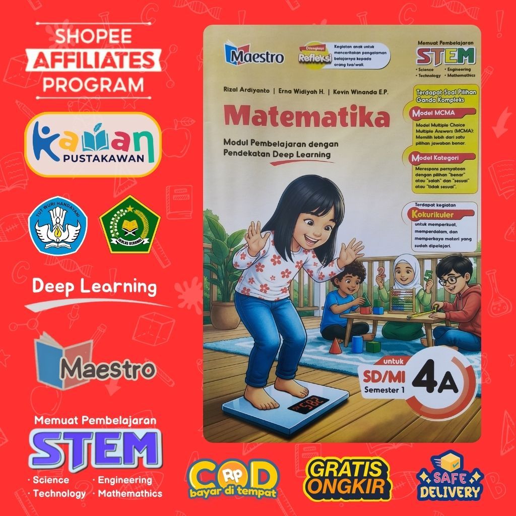 Maestro Matematika Kelas 4 SD/MI Modul Ajar