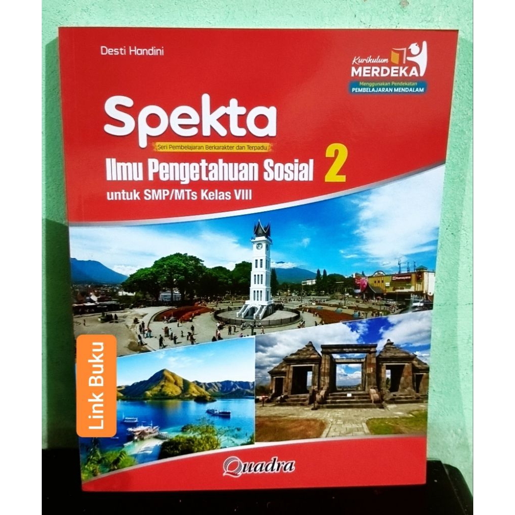 Buku Spekta IPS Kelas 8 SMP Kurikulum Merdeka Quadra