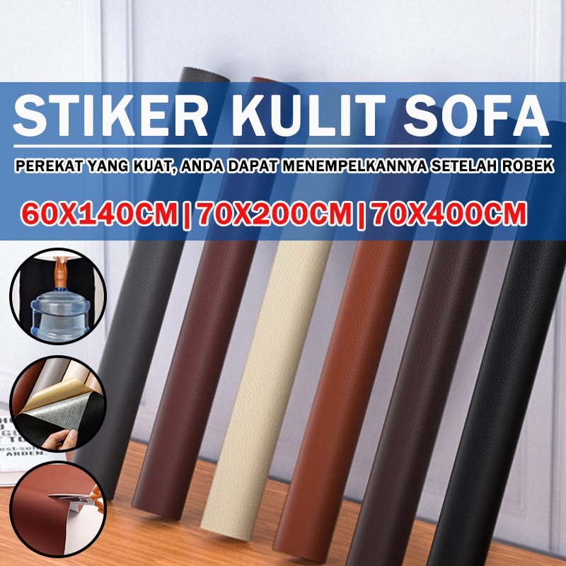 [grandmaster]  kulit kursi sofa rekat stiker kulit sofa stiker kulit jok motor stiker kursi kulit so