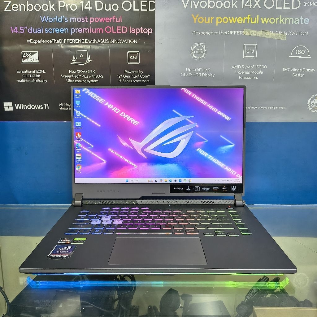 Asus ROG Strix G513RC Ryzen 7-6800HS Ram-16GB SSD-512GB RTX-3050 15inchi