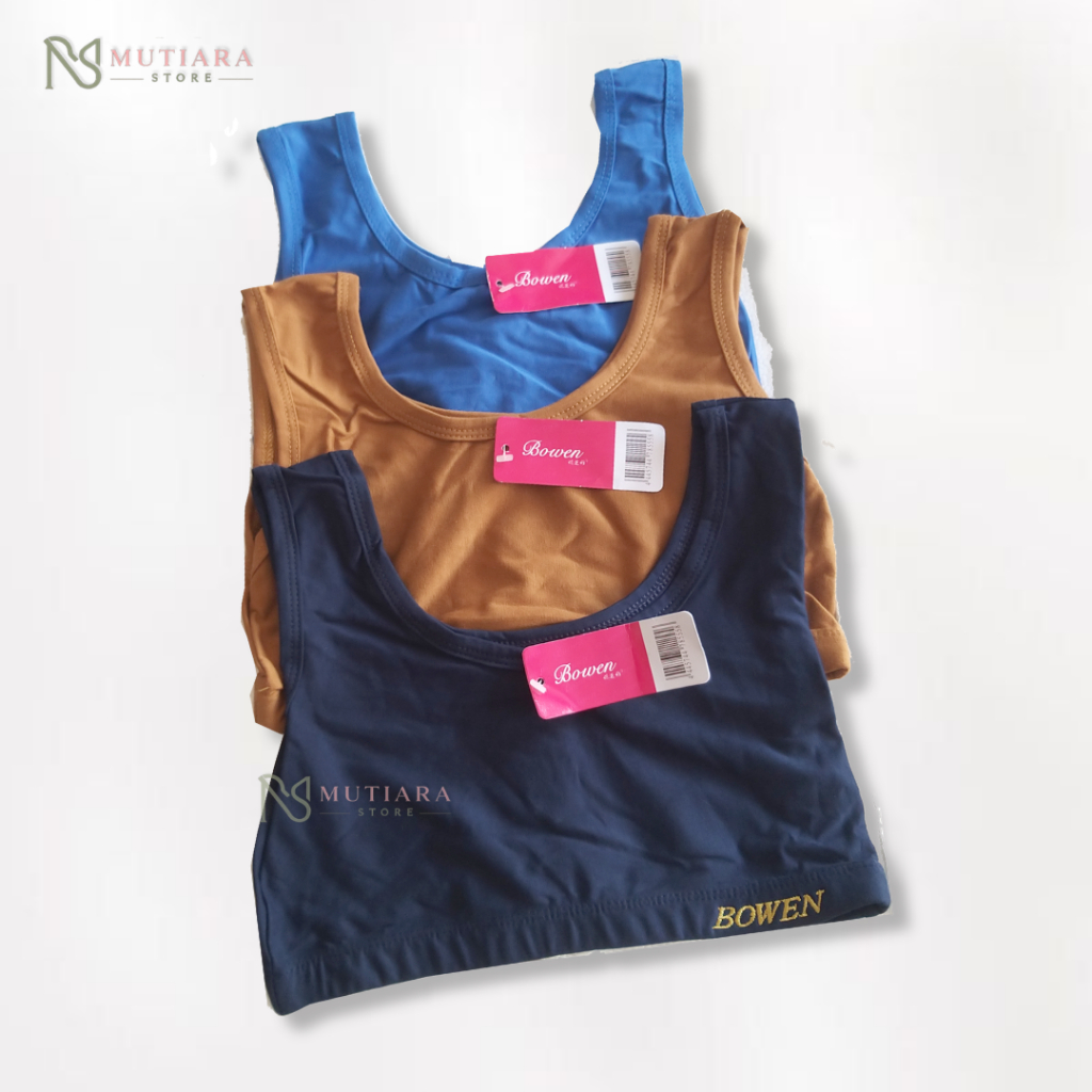 Miniset Anak Remaja Nyaman Pakai Sehari-hari Bahan Lembut Bra Miniset Bowen Warna 805