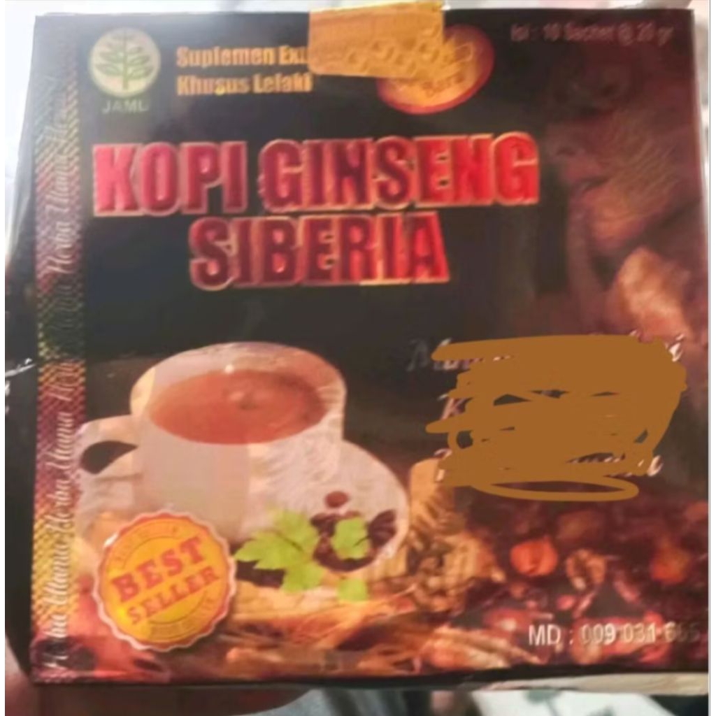Kopi Gingseng // Siberia isi 10