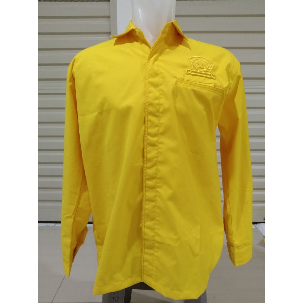 kemeja Golkar Jakarta, kemeja panjang Golkar (logo + nama )