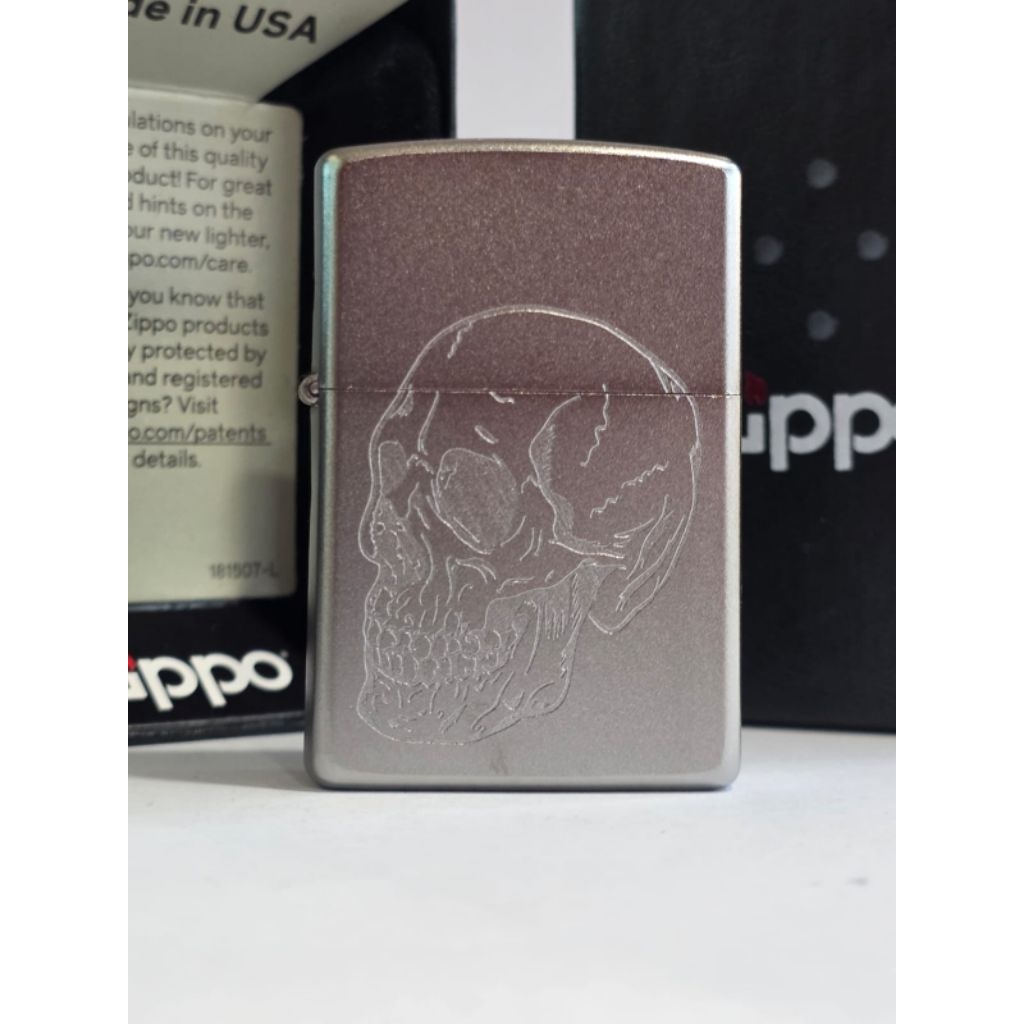 Original Zippo Skull Design 46749