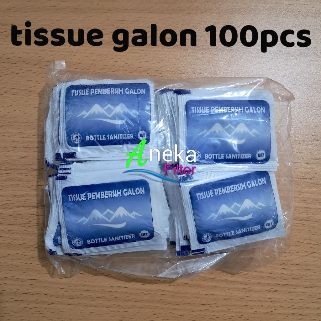 tissue galon isi ulang 100pcs tisu