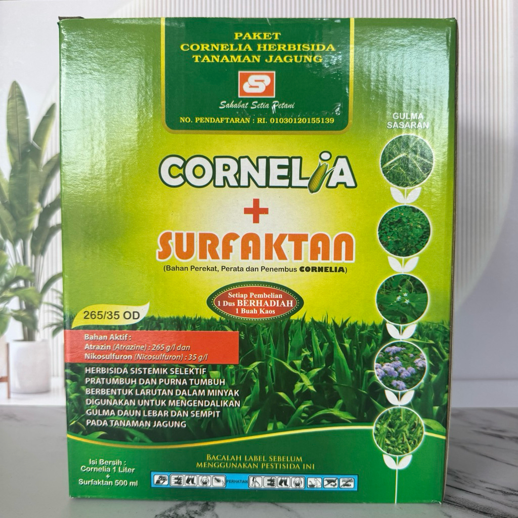 Herbisida CONELIA 256/35 OD 1 Liter Bonus Kaos - Herbisida Selektif Jagung Cornelia
