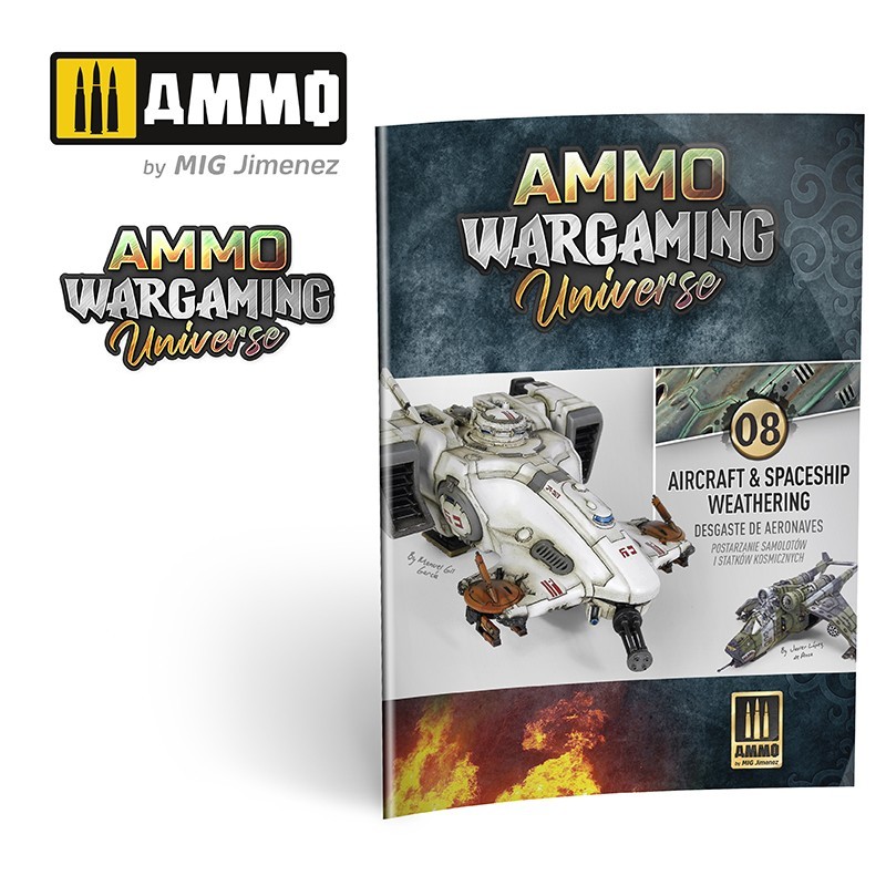 AMIG 6927 : AIRCRAFT and SPACESHIP WEATHERING book - WARGAMING - AMMO Warhammer buku Scale Model Min