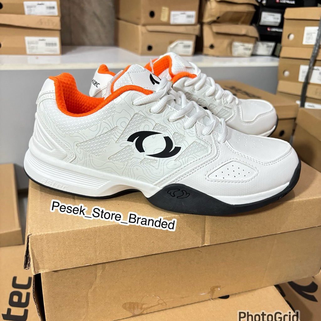 Sepatu Badminton Astec Lumos Badminton putih size 39,41,43,44 Original